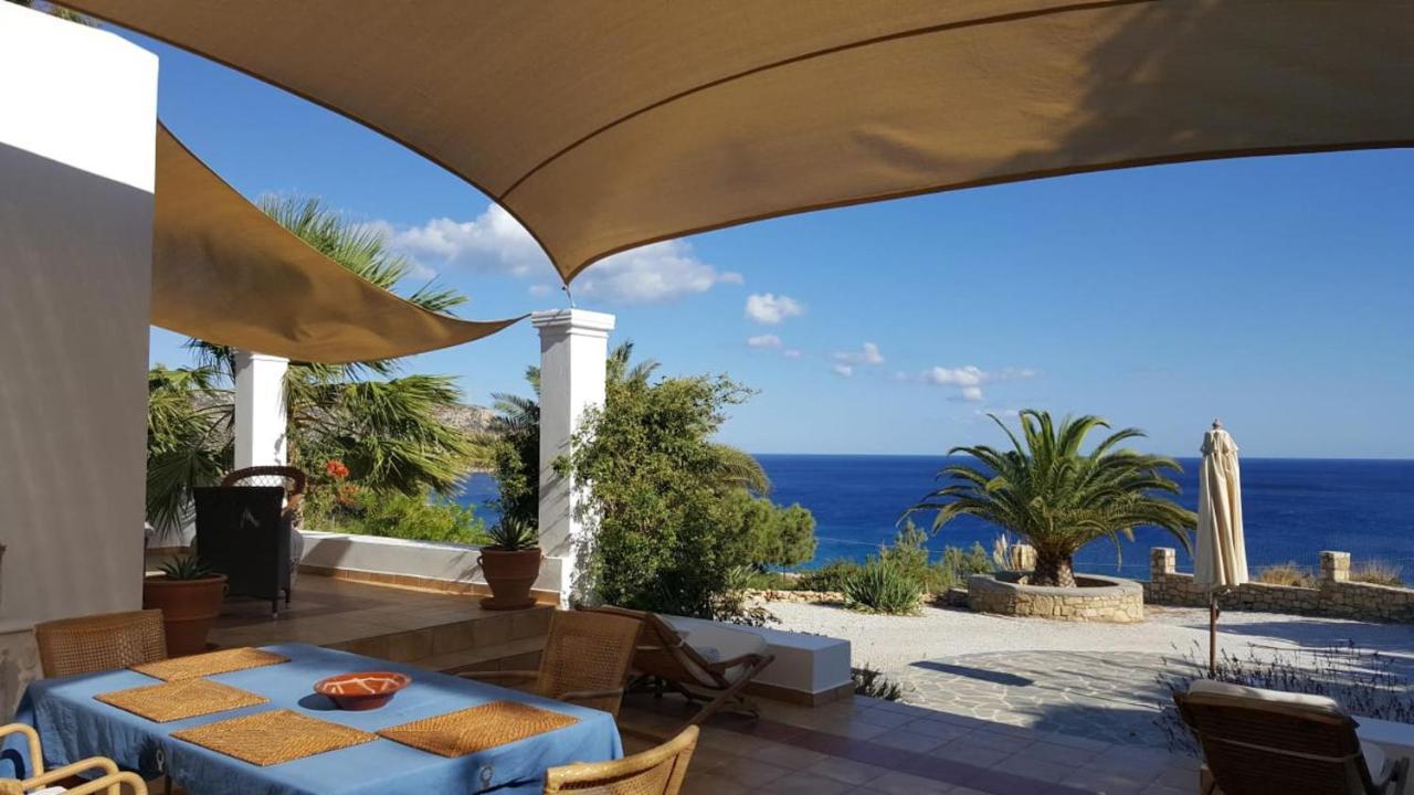 Tranquil Villa With Sea View In Ammopi Karpathos Amoopi Esterno foto